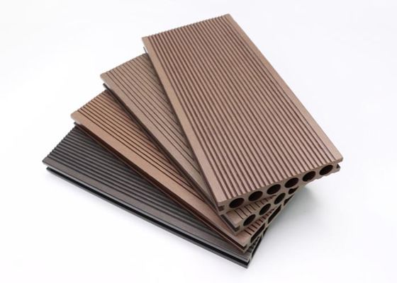 Tấm ván sàn nhựa tổng hợp bằng gỗ WPC Sàn ngoài trời Wpc rắn