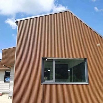 Tấm ốp tường ngoại thất bằng nhựa tổng hợp bằng gỗ Co Tấm ốp WPC ép đùn
