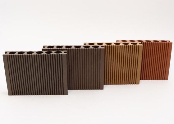Ẩn khung sàn Garden WPC Decking 18mm Cài đặt dễ dàng Thiết kế hiện đại