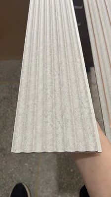 Trang trí chống thấm PS Nội thất 3D Tấm ốp tường bằng gỗ Cornice Moulding