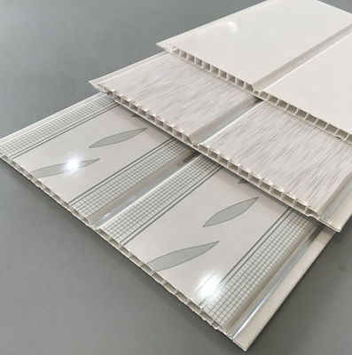 Tấm trần trang trí PVC chống cháy Tấm ốp tường bằng nhựa cho phòng tắm gia đình