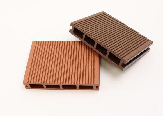 Ván sàn WPC chống cháy Ván gỗ tổng hợp ngoài trời chống thấm nước