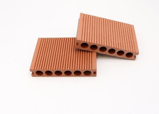 Ván sàn WPC chống cháy Ván gỗ tổng hợp ngoài trời chống thấm nước