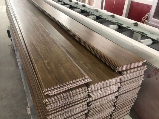 Tấm trần PVC trang trí bằng gỗ Laminate 25cm Tấm ốp tường bằng nhựa Nội thất
