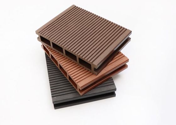 3d vân gỗ nổi Wpc Decking Sàn gỗ nhựa tổng hợp ngoài trời