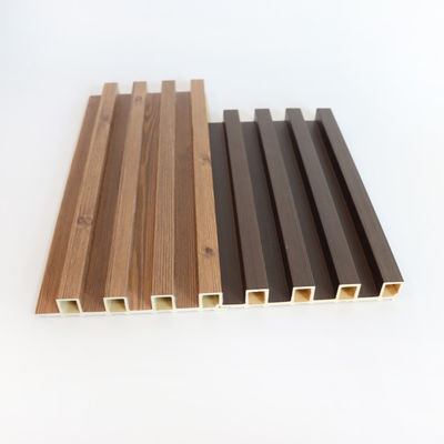 Tấm ốp tường WPC nội thất có rãnh Trang trí trong nhà Gỗ nhựa tổng hợp PVC Tấm ốp