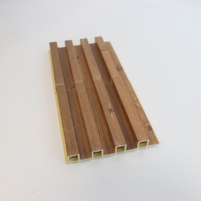 Tấm ốp tường WPC nội thất có rãnh Trang trí trong nhà Gỗ nhựa tổng hợp PVC Tấm ốp