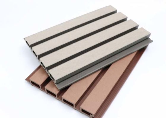 Tấm ốp tường bằng nhựa tổng hợp bằng gỗ ngoài trời Tấm ốp trang trí 26mm Tấm ốp tường bên ngoài