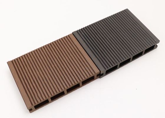 Sàn gỗ nhựa ngoài trời WPC Decking 3D dập nổi bằng gỗ nhựa tổng hợp