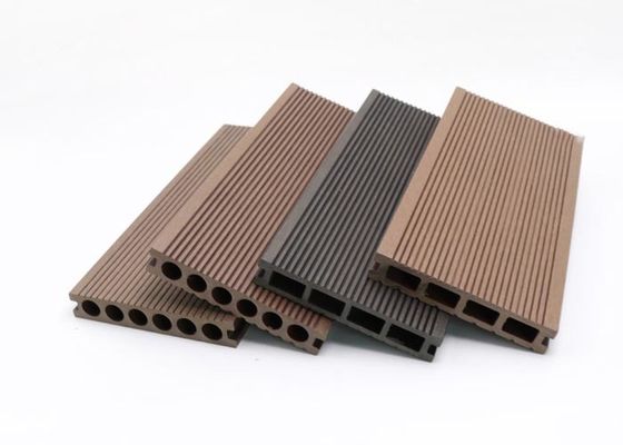 Co Extrusion Ngoại thất WPC Decking Tấm ván sàn composite rỗng