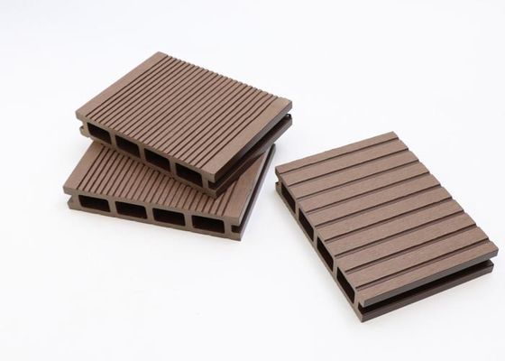 Co Extrusion Ngoại thất WPC Decking Tấm ván sàn composite rỗng