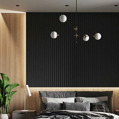 Tấm tường trang trí nội thất WPC Dễ dàng cài đặt Thiết kế hiện đại Văn phòng khách sạn