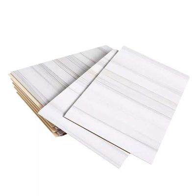 Tấm trần PVC Laminate Tấm PVC trắng tinh khiết Tấm trần PVC màu trắng mờ