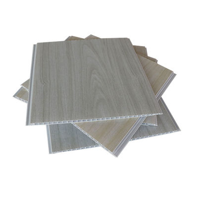 Tấm trần PVC in bằng gỗ trong nhà có độ bóng cao 250x8mm cho Nam Mỹ