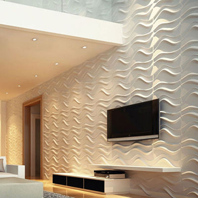 Tấm ốp tường nghệ thuật Tấm ốp tường 3D trang trí hình học Tấm ốp tường 3D PVC