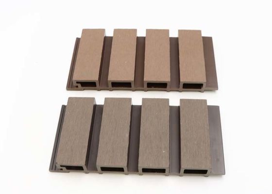 Vật liệu trang trí ngoại thất tấm ốp tường WPC nhiều màu HDPE 219x26mm