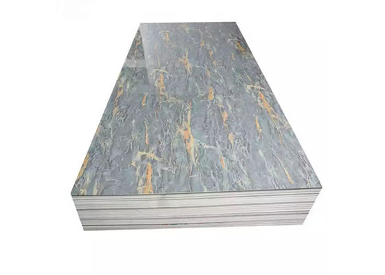 1220x2800mm Tấm lát tổng hợp bằng đá cẩm thạch PVC Tấm Pvc Uv trong mờ
