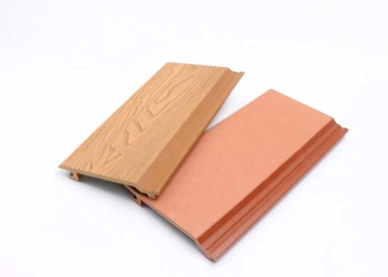 Vật liệu trang trí bảng tường WPC ngoại thất nhiều màu HDPE 148x21mm