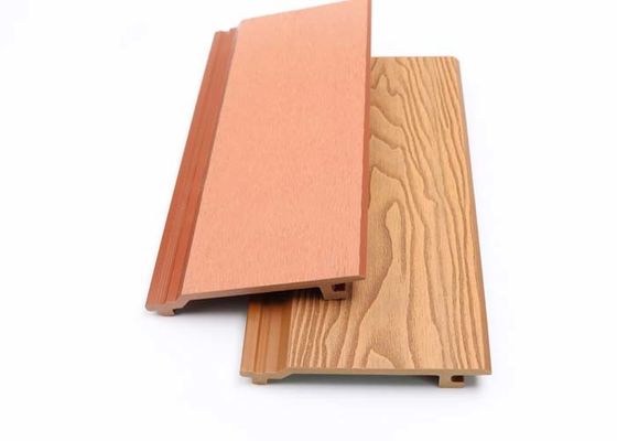 Gỗ nhựa tổng hợp ngoại thất Tấm tường WPC 28mm Co Extrusion Trang trí ngoài trời