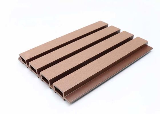 Gỗ nhựa tổng hợp ngoại thất Tấm tường WPC 28mm Co Extrusion Trang trí ngoài trời