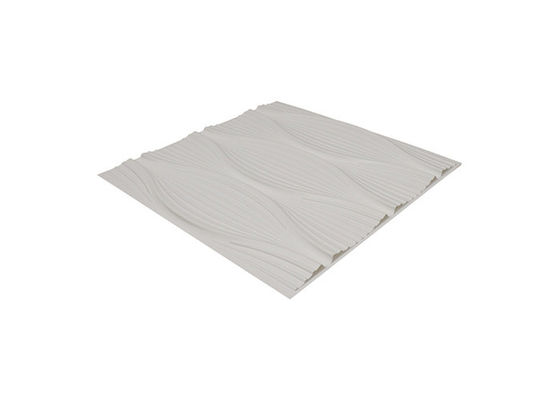 Độ dày 1mm Tấm ốp tường 3d trang trí PVC Flexilble Squre Shape