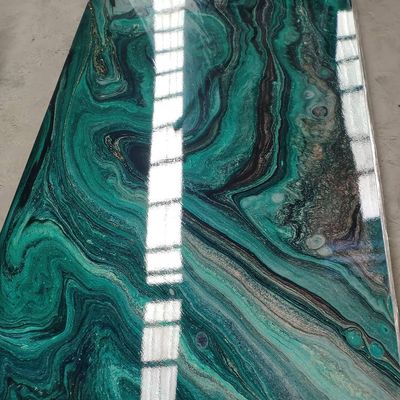 Chống nước 1220x2440 1220x2800 Trang trí tường Tấm PVC Thiết kế bằng đá cẩm thạch