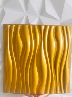 Tấm ốp tường 3D trang trí 50x50cm Nội thất gia đình Thiết kế hiện đại 100% PVC