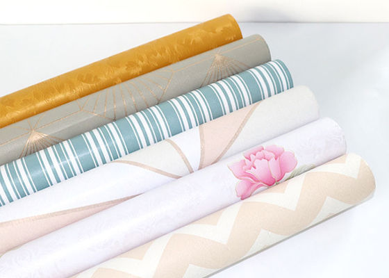 Giấy dán tường PVC tự dính Vinyl cuộn trang trí nhà sang trọng