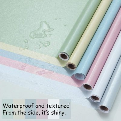 Giấy dán tường trang trí nhà sang trọng PVC cuộn Vinyl tự dính