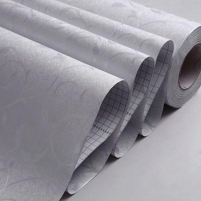 Giấy dán tường trang trí nhà sang trọng PVC cuộn Vinyl tự dính