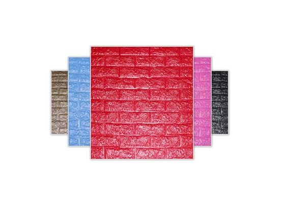 Hình nền gạch PE xốp 77x70cm Nhãn dán tường xốp PE tự dính 3D