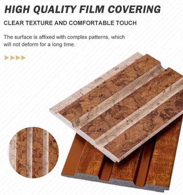 Tấm ốp tường Polystyrene nội thất 2,9m Tấm ốp tường trang trí Gỗ thay thế