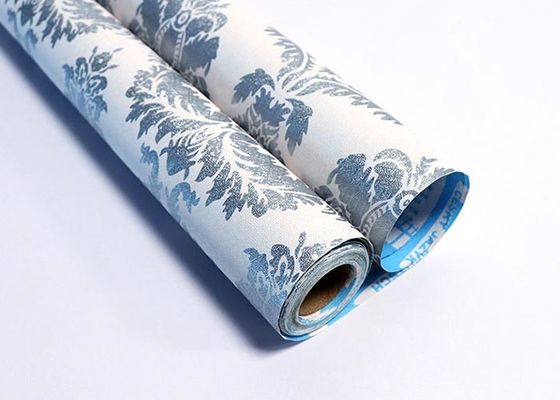 Gỗ tự nhiên Giấy dán tường 3D Sticker Cuộn PVC Tự dính Phòng tắm Giấy dán tường có thể tháo rời