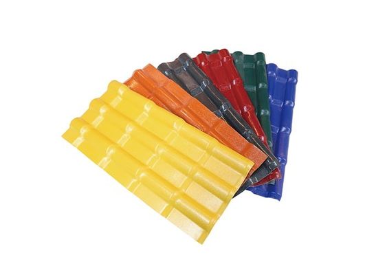 Ngói nhựa PVC nhẹ 0,8mm - 3,2mm Vật liệu lợp nhựa Asa Mái ngói Pvc