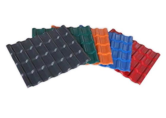 Ngói nhựa PVC nhẹ 0,8mm - 3,2mm Vật liệu lợp nhựa Asa Mái ngói Pvc