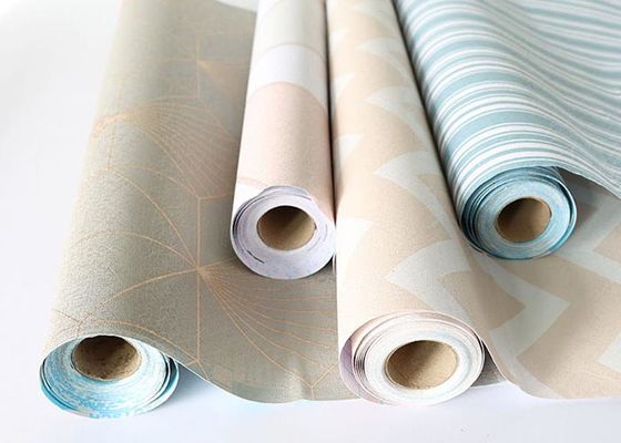 Giấy Dán Tường PVC Chống Thấm Nước Cuộn Giấy Trang Trí 45cm 60cm