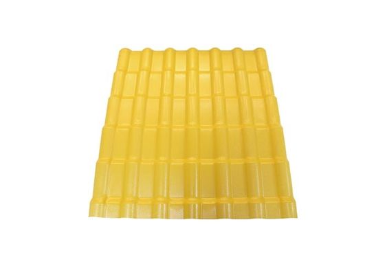 Mái ngói nhựa PVC dễ dàng lắp đặt mái ngói cho trang trí mái nhà xưởng