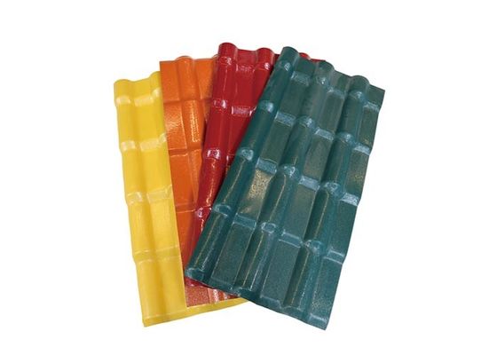 Mái ngói nhựa PVC dễ dàng lắp đặt mái ngói cho trang trí mái nhà xưởng