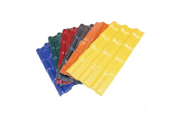 Mái ngói nhựa PVC dễ dàng lắp đặt mái ngói cho trang trí mái nhà xưởng
