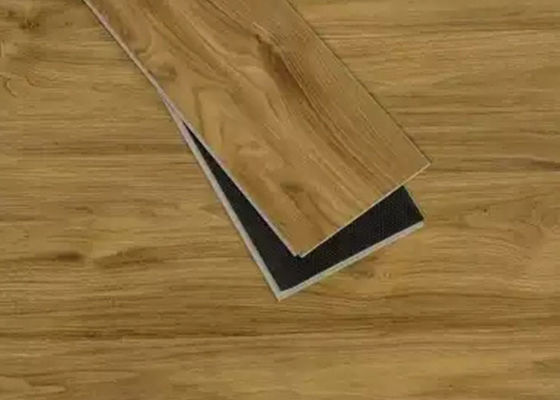 Kết cấu gỗ Ván sàn Vinyl Ván sàn SPC 1220x180mm Lõi nhựa bằng đá Nhấp chuột nhân tạo