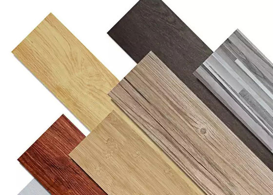 Kết cấu gỗ Ván sàn Vinyl Ván sàn SPC 1220x180mm Lõi nhựa bằng đá Nhấp chuột nhân tạo