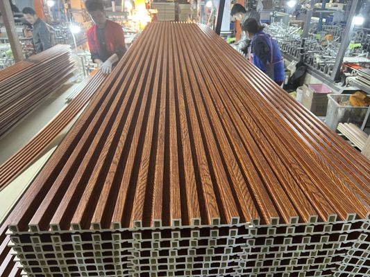 Gỗ thay thế Bảng tổng hợp WPC Tấm ốp nhiều lớp