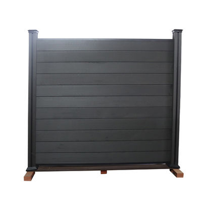 Tấm hàng rào Wpc bằng nhựa tổng hợp bằng gỗ không thấm nước ngoài trời 180 * 25mm