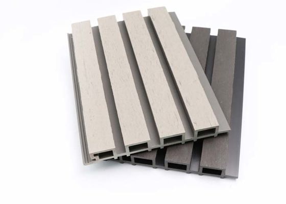 Vân gỗ ngoại thất Tấm tường WPC Tấm ốp ngoài trời Co đùn chống cháy