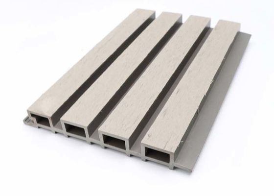 Vân gỗ ngoại thất Tấm tường WPC Tấm ốp ngoài trời Co đùn chống cháy