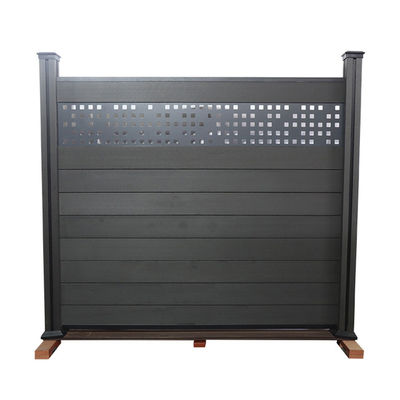 Garden Co Extrusion Wpc Fence Panel Gỗ Nhựa Composite Mildew Proof