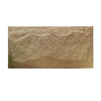 Tấm đá PU ngoài trời Tường nhân tạo Polyurethane 1200 * 600mm 5 mm