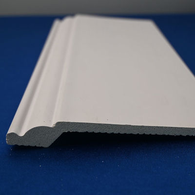 Ván ốp chân tường trang trí nhà PS Sàn ván chân tường màu trắng Bọt Polystyrene 120 * 14mm