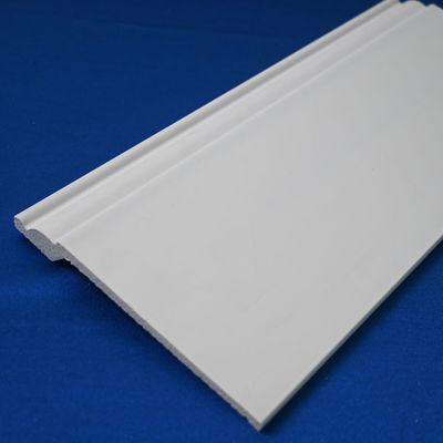 Ván ốp chân tường trang trí nhà PS Sàn ván chân tường màu trắng Bọt Polystyrene 120 * 14mm
