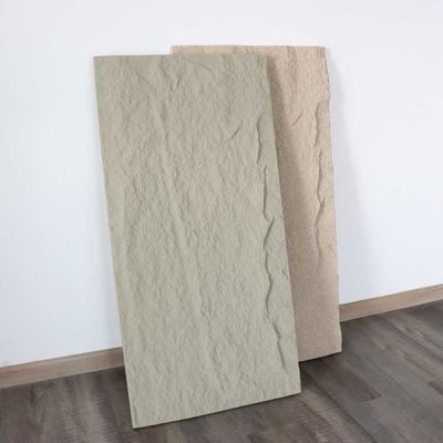 Tấm ốp tường Faux Pu Stone Mushroom Chống cháy 3mm 1220 * 2440mm